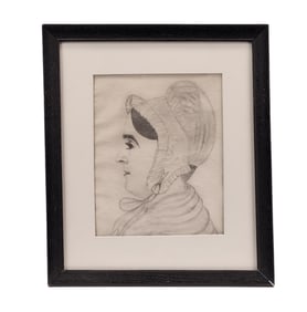 FRANCIS G. SALLAS (OHIO, ACT. 1830S): PORTRAIT OF A LADY