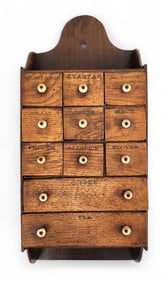 HANGING SPICE CHEST
