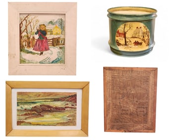 FOUR WORKS BY BY EARL HASTINGS BEYMER (OHIO, 1890-1975)