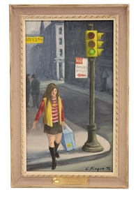 CLYDE SINGER (OHIO, 1908-1999): CITY VISITOR