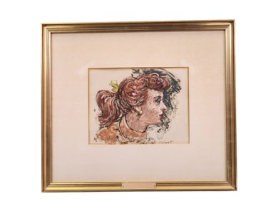 CLYDE SINGER (OHIO, 1908-1999): LADY'S HEAD
