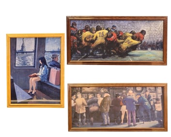 CLYDE SINGER (OHIO, 1908-1999): THREE PRINTS