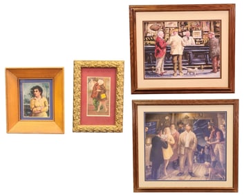 CLYDE SINGER (OHIO, 1908-1999): FOUR PRINTS