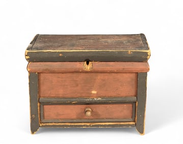 MINIATURE BLANKET CHEST