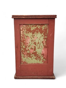 PAINTED LEDGER CABINET