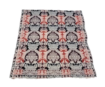 JACQUARD COVERLET