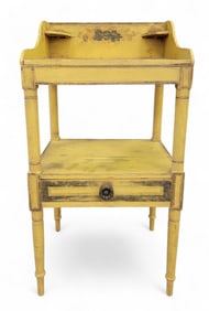 PAINT-DECORATED WASHSTAND