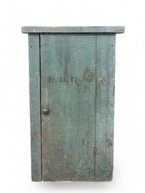 PAINTED HANGING CUPBOARD