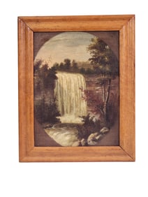 CLARINDA RACELLA MURDOCK (NEW YORK, 1834-1883): WATERFALL