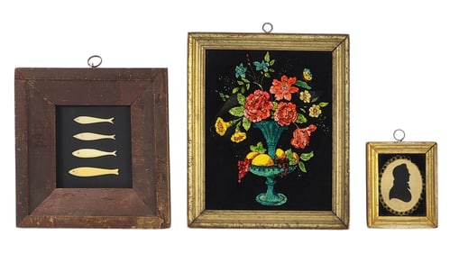 SILHOUETTE, TINSEL PICTURE, AND BONE FISH