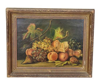 STILL LIFE BY HIRAM FISHER (NEW YORK, ACT. c. 1895)