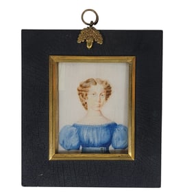 MINIATURE PORTRAIT OF MARGARET BAILEY