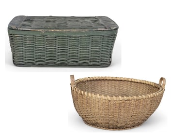 TWO LARGE BASKETS