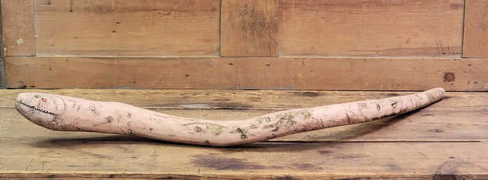 FOLK ART RATTLESNAKE