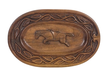 PENNSYLVANIA CARVED PLAQUE