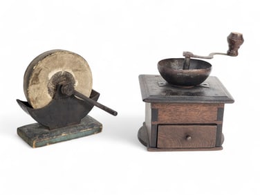 COFFEE GRINDER AND GRINDING WHEEL
