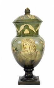 ART NOUVEAU LIDDED URN
