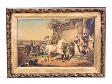 EUROPEAN TAVERN SCENE