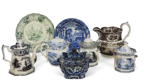 COLLECTION OF TRANSFERWARE
