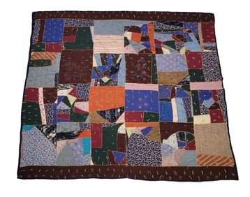 OHIO PATCHWORK CRAZY QUILT