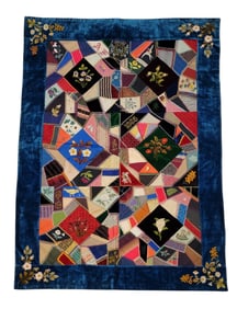 PATCHWORK CRAZY QUILT