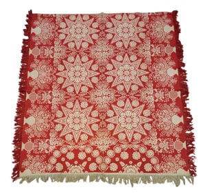 WAYNE COUNTY, OHIO COVERLET (ATTRIBUTED)