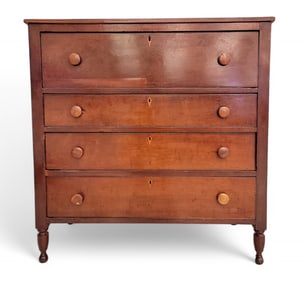 OHIO SHERATON CHEST OF DRAWERS