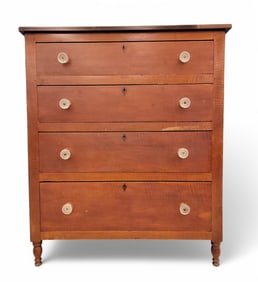 OHIO SHERATON CHEST OF DRAWERS