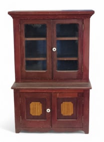 MINIATURE STEP-BACK CUPBOARD