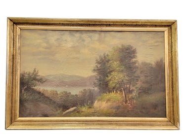 LAKE OR RIVER LANDSCAPE