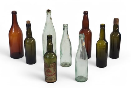 COLLECTION OF EARLY BOTTLES