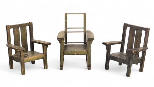 SET OF DOLL ADIRONDACK FURNITURE