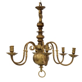 BRASS CHANDELIER