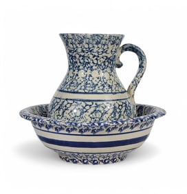 SPONGEWARE PITCHER AND BASIN SET