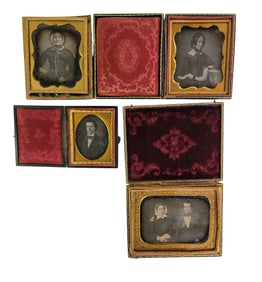 FOUR DAGUERREOTYPES