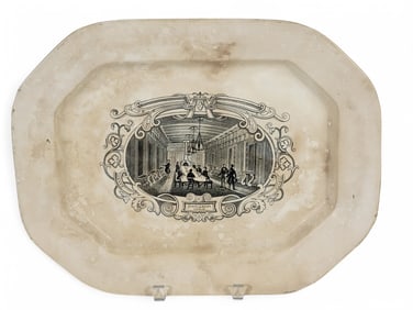 IRONSTONE PLATTER OF MISSISSIPPI RIVER INTEREST