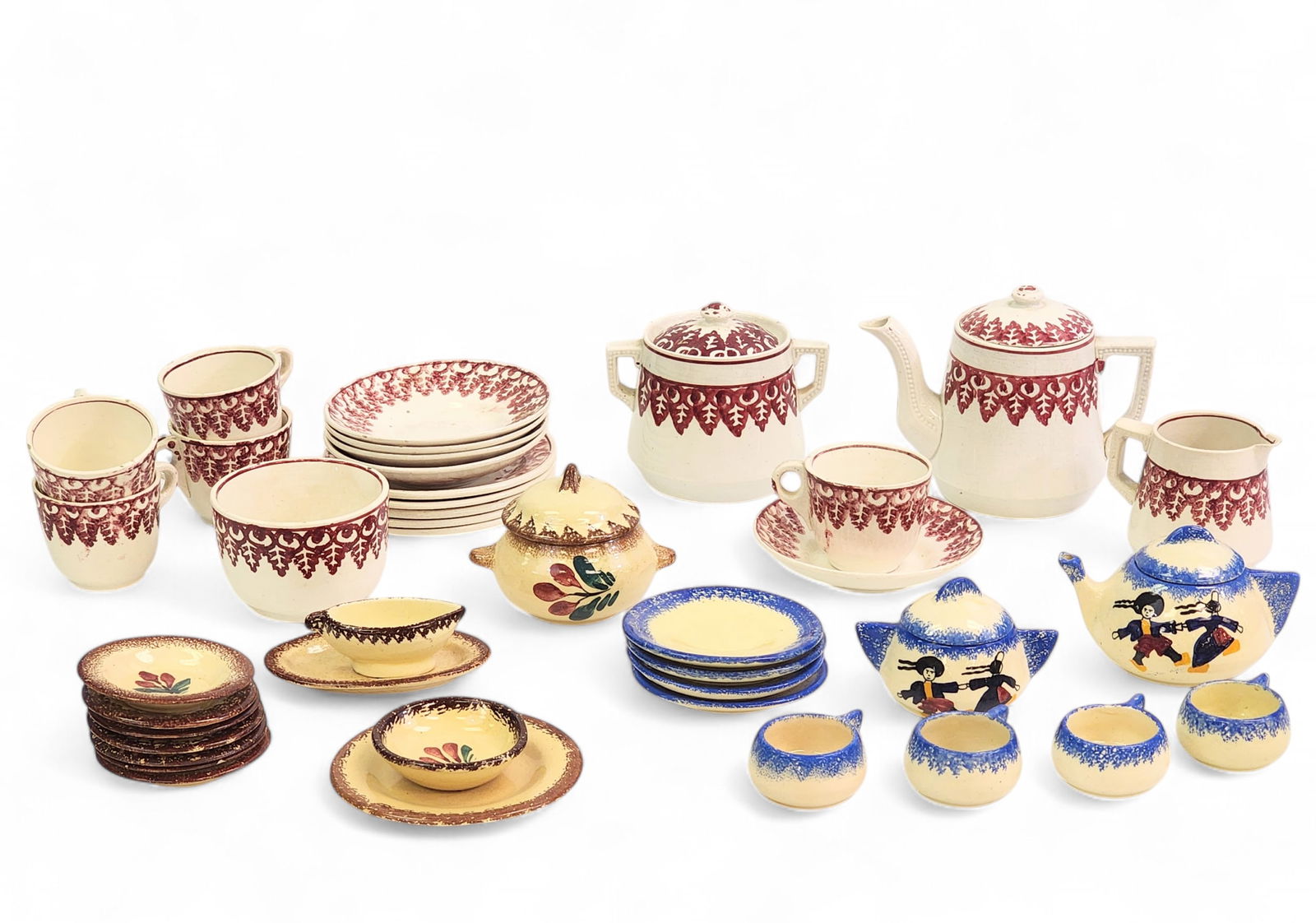 COLLECTION OF CHILDREN'S CHINA (1 of 6)