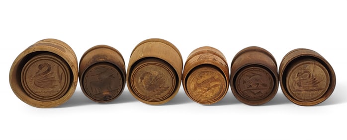 COLLECTION OF ANIMAL BUTTER MOLDS