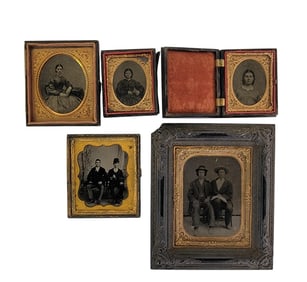 FIVE EARLY PHOTOGRAPHS