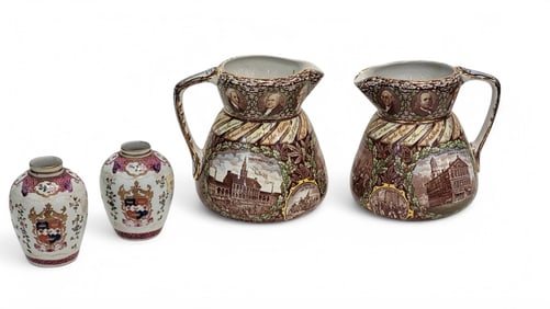 GROUP OF ENGLISH CERAMICS