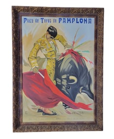 LARGE PAINTING OF A MATADOR