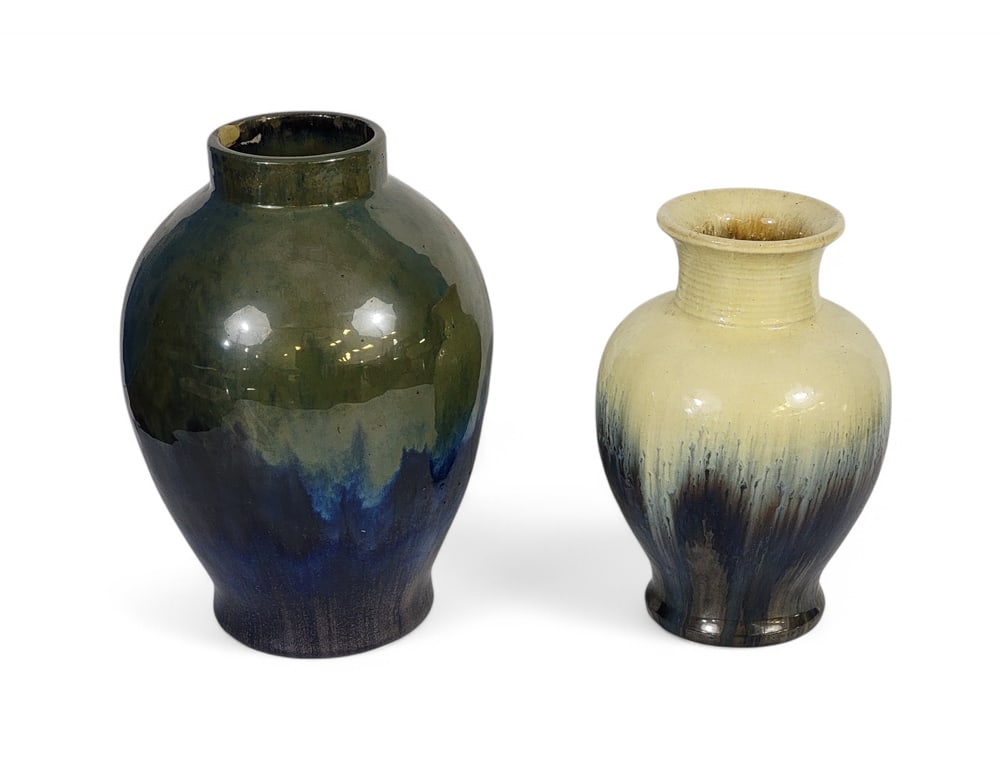 TWO FULPER POTTERY VASES (1 of 7)