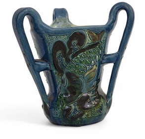 THREE-HANDLED BARUMWARE CUP