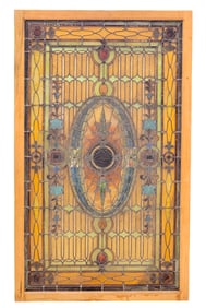 IMPRESSIVE STAINED GLASS WINDOW