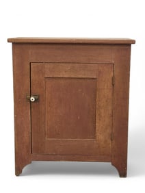 DIMINUTIVE PAINTED CUPBOARD