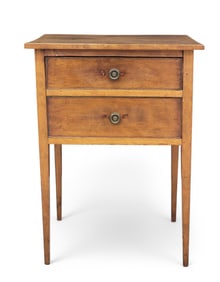 HEPPLEWHITE TWO-DRAWER STAND