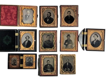 ELEVEN EARLY PHOTOGRAPHS