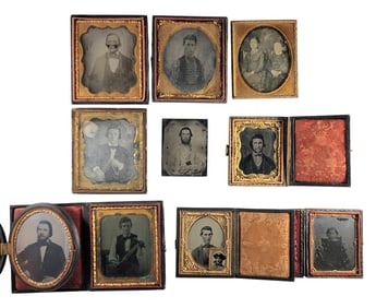 GOOD GROUP OF EARLY PHOTOGRAPHS