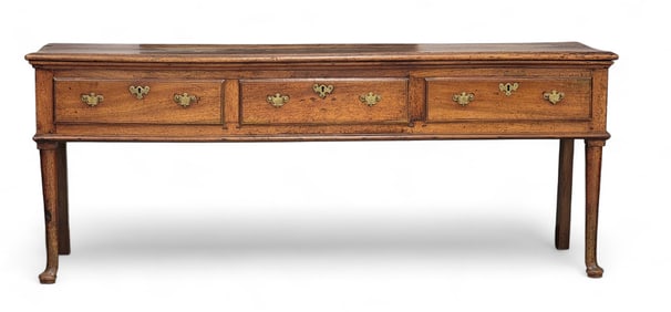 GEORGE III SIDEBOARD OR DRESSER BASE