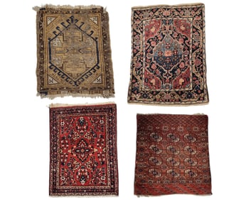 FOUR ORIENTAL MATS